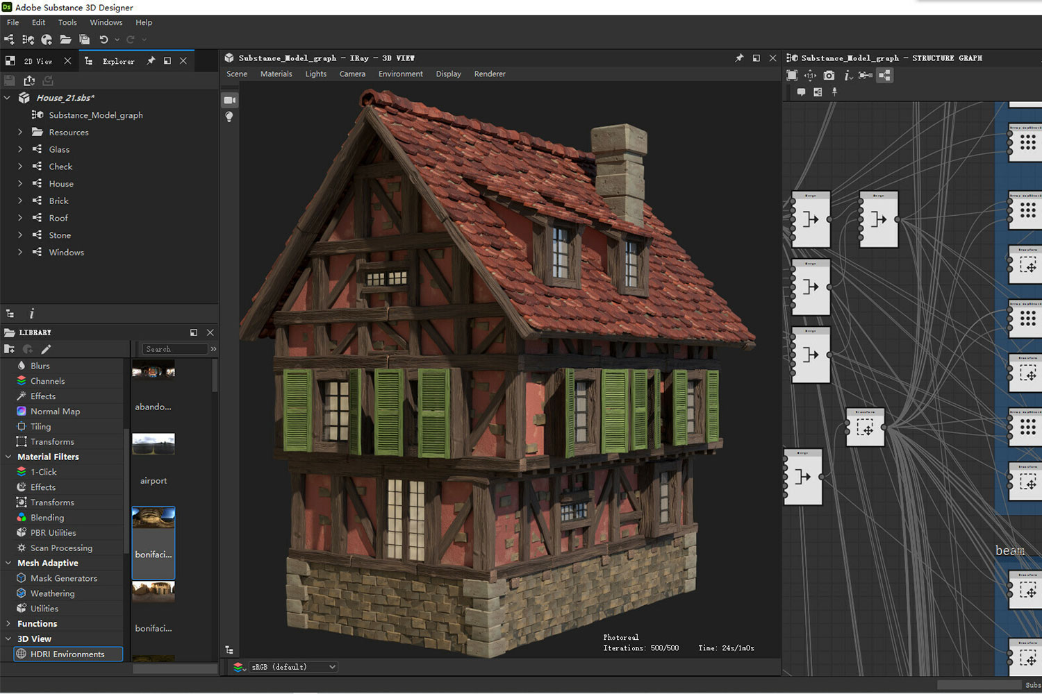 Substance 3D Designer v14.1.2 三维贴图材质制作软件
