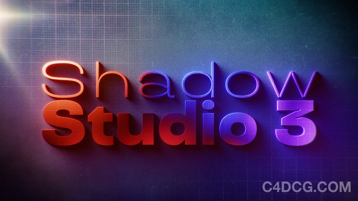 Shadow Studio 3 V1.0.5 Fro After Effects 真实光线阴影插件