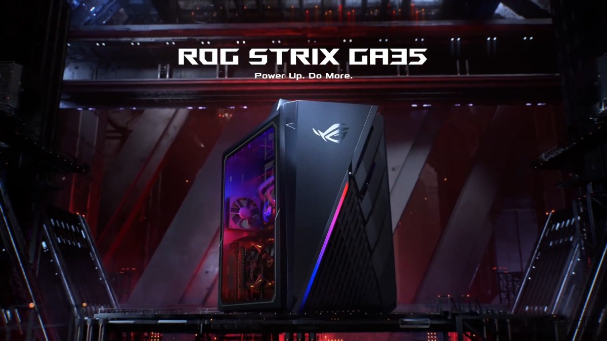 华硕ROG STRIX CR35电脑机箱动画- 大师级的操作太强了