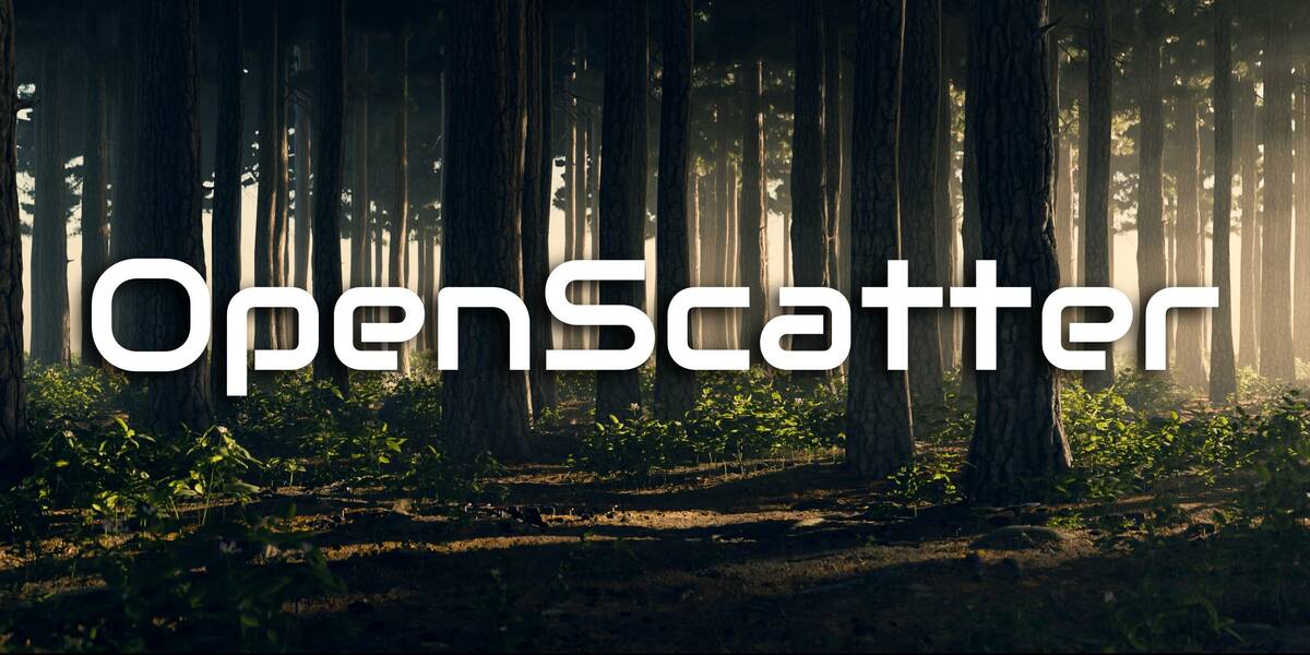 Openscatter 1.0.0 for blender 散射控制插件