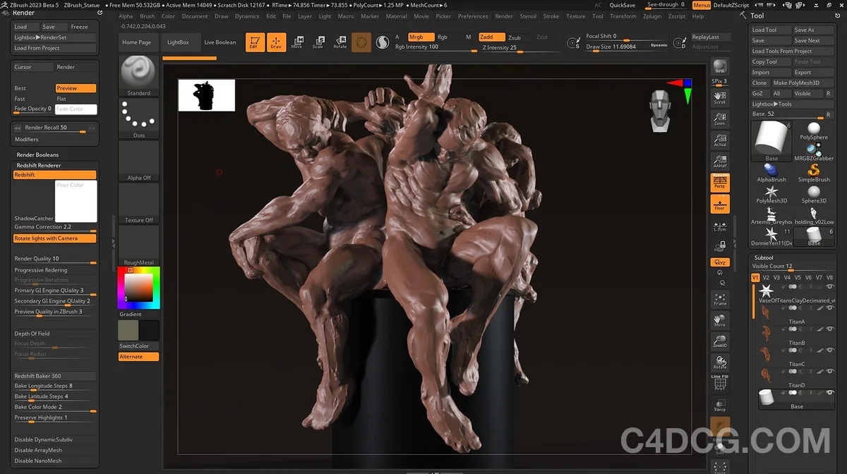 Pixologic ZBrush 2025.2.2 数字雕刻软件